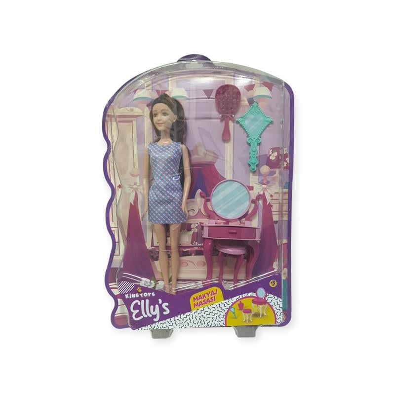 King Toys Ellys Makyaj Masası Ve Dolap