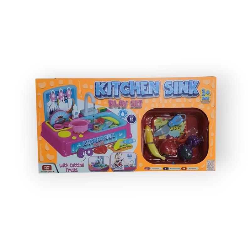 KITCHEN SİNK OTOMATİK SU DEVİRDAİMLİ LAVABO OYUN SETİ 