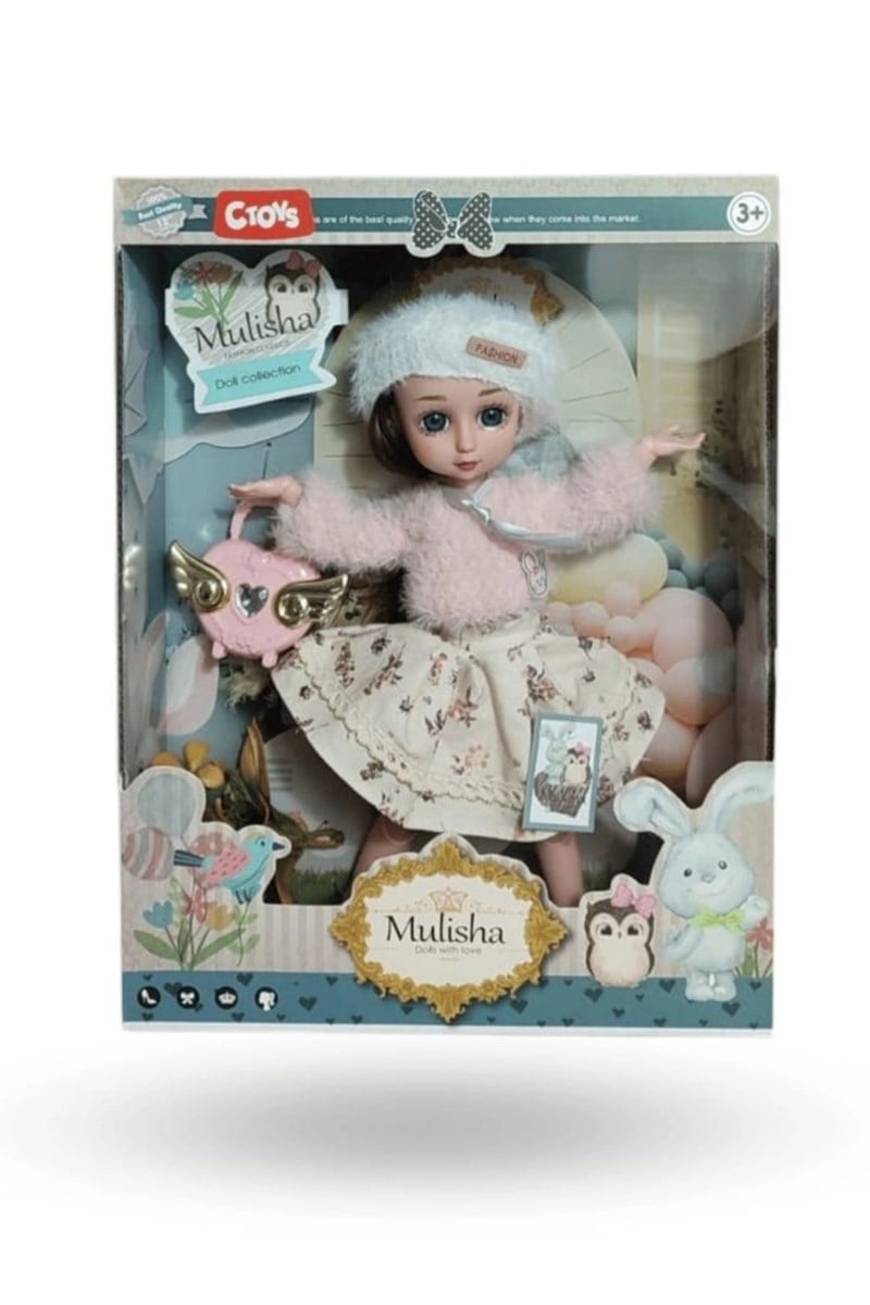 Klasik Moda Aksesuarlı Oyuncak Bebek Ctoy-qj171b 