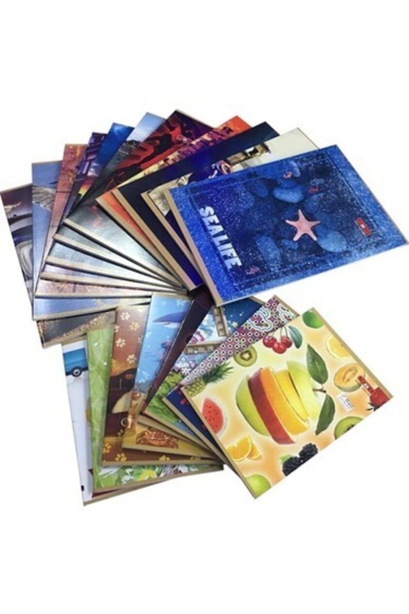Komeks A4 120 Yaprak Çizgisiz  Defter 1 Düzine
