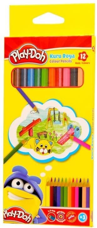 Kuru Boya- Play-doh 12 Renk Tam Boy