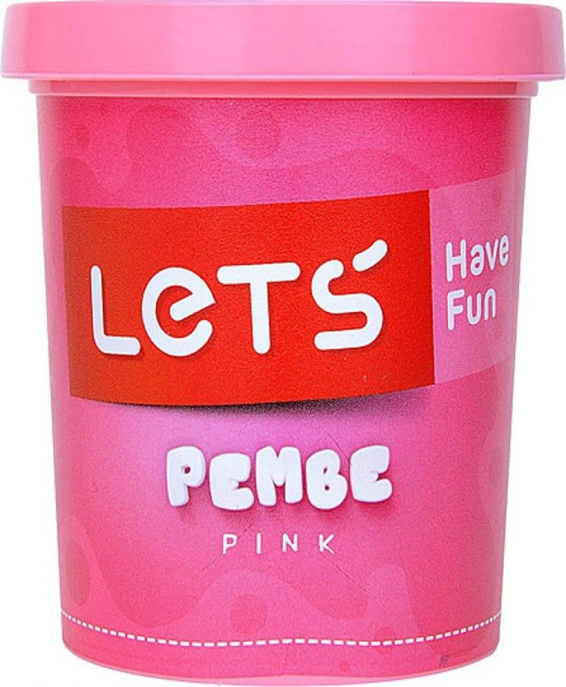 Let's Oyun Hamuru Pembe 150 gr l8340-7