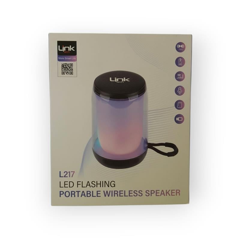 Linktech L217 Taşınabilir RGB Işıklı Bluetooth Hoparlör