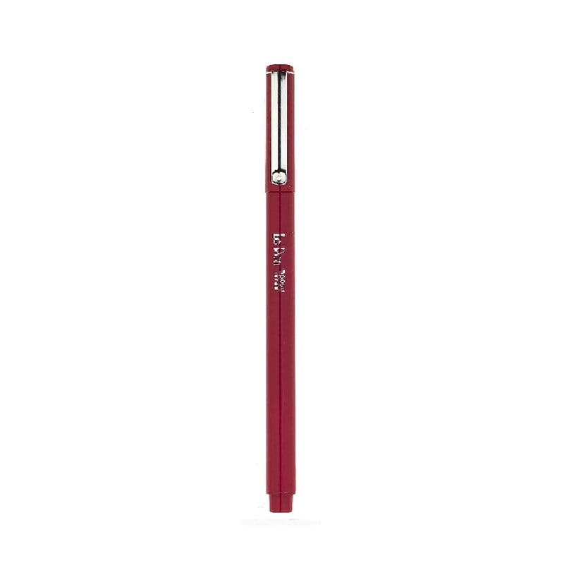 Marvy Le Pen Fineliner Extra Metal Klips Red