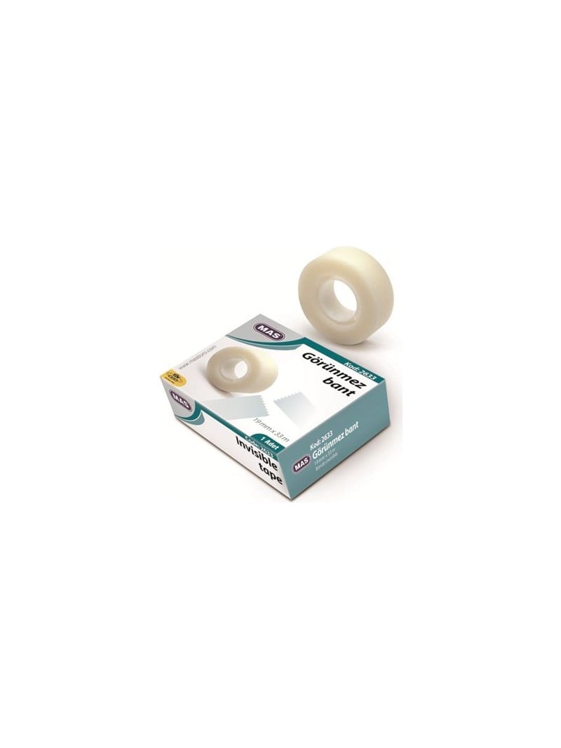 MAS 2633 Görünmez Bant 19 Mm x 33 Mt