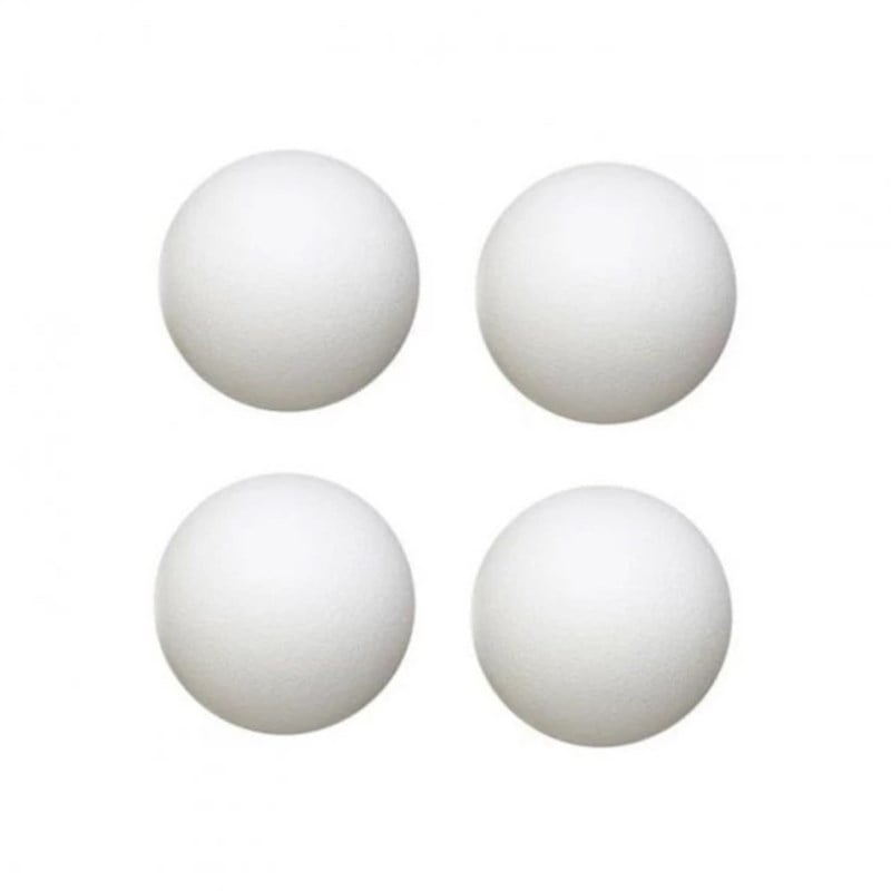 Mas Mileo Strafor Köpük  Figür - Top - 10cm  -4'lü Paket [1853]