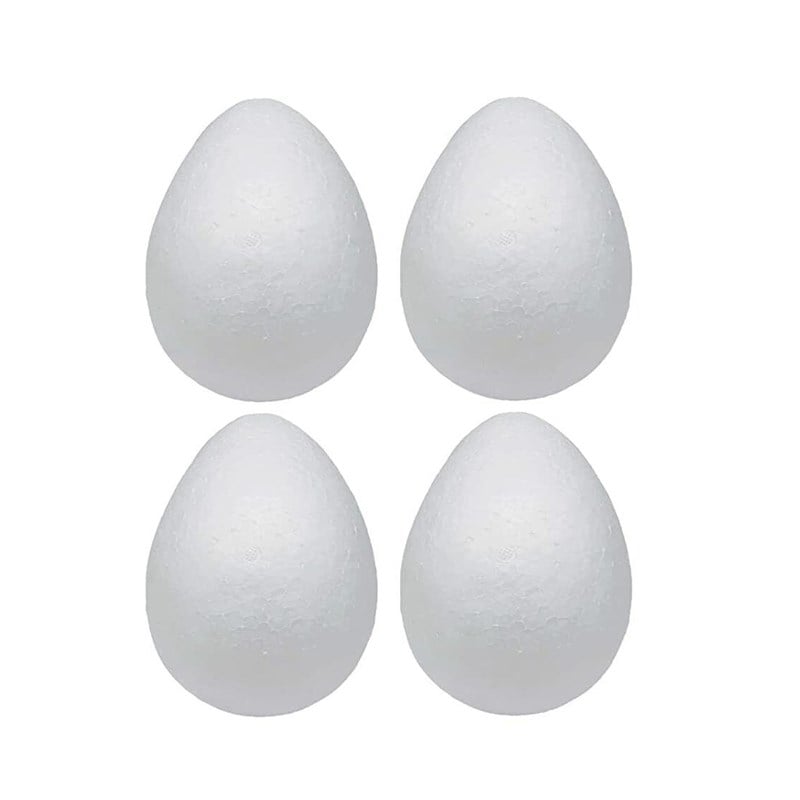 Mas Mileo Strafor Köpük  Figür - Yumurta - 8cm - 4'lü Paket 1861