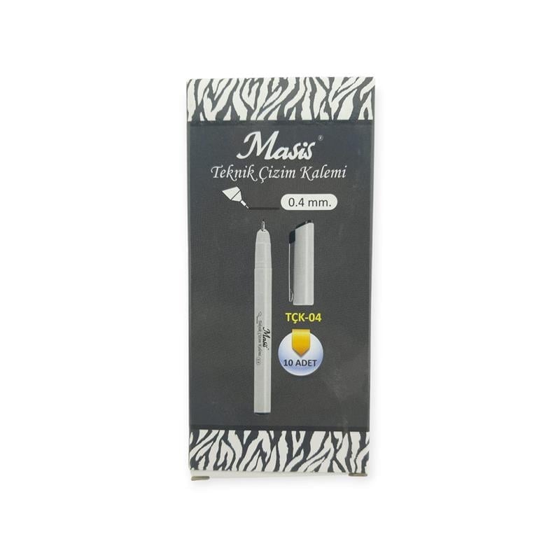 Masis Çizim Kalemi 0,4mm 10’lu Paket