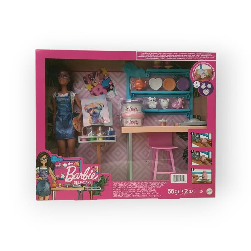 Mattel Barbie Sanat Evi Oyun Seti Hcm85