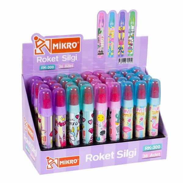 Mikro Silgi RK-300 Roket 36’lı Kutu