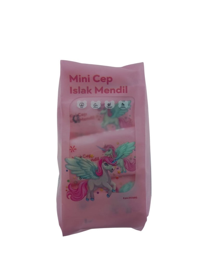 Mini Cep Tipi Islak Mendil 8’li Paket