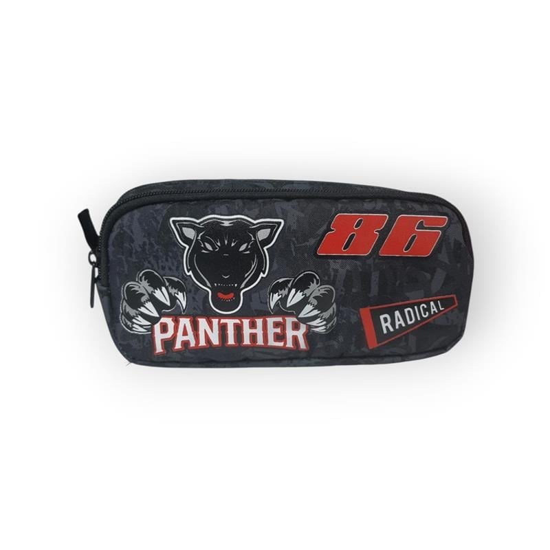MUGGLE THE ORIGINAL PANTHER 86 SİYAH ÇİFT BÖLMELİ KALEM ÇANTASI 