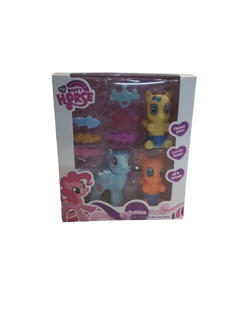 MY HAPPY HORSE 3'LÜ AKSESUARLI SET  3+ YAŞ ÜZERİ 