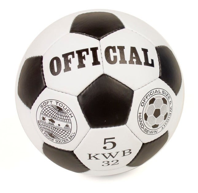 Official Futbol Topu Siyah Beyaz No:5 