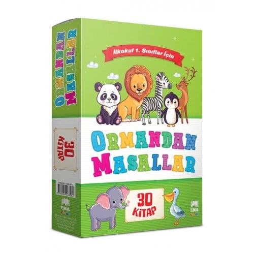 Ormandan Masallar 1. 2. Sınıflar 30 Kitap / EMA Çocuk