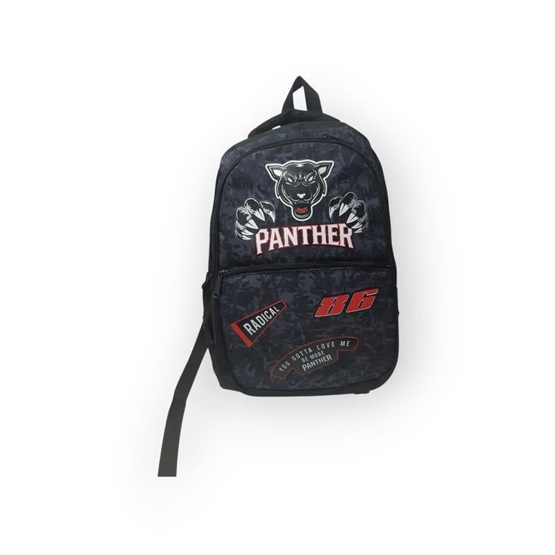 PANTHER 86 SİYAH OKUL ÇANTASI PT.9819