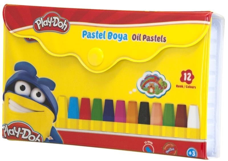Pastel Boya- Play-doh Çantalı 12 Renk