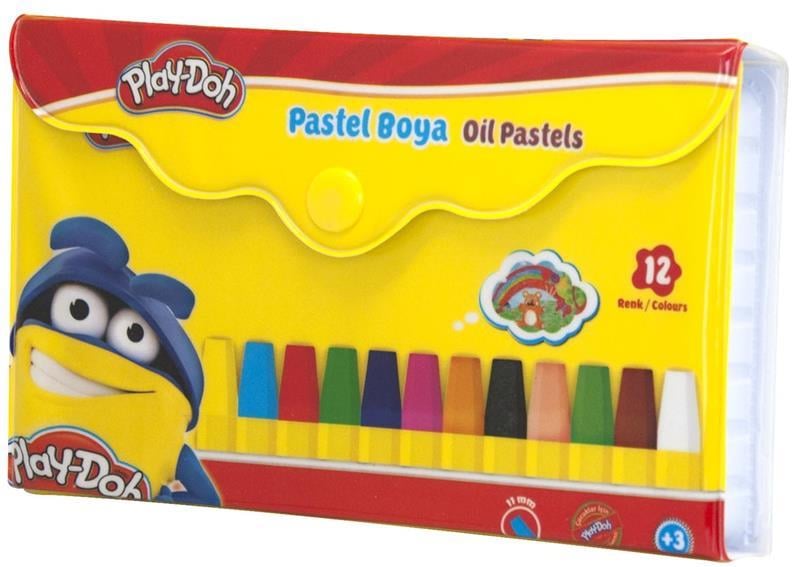 Pastel Boya- Play-doh Çantalı 12 Renk