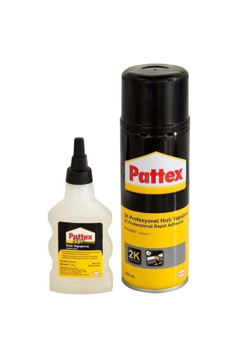 Pattex 2k Hızlı Japon Yapıştırıcı- 200+50ml
