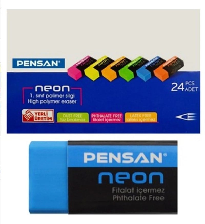 Pensan Silgi Neon 24 Lü Pss-24P