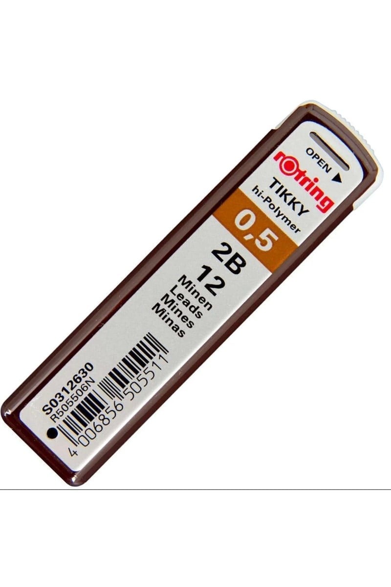 Rotring Hi-polymer Min- 0.5 Mm (2b) 10 Tüp
