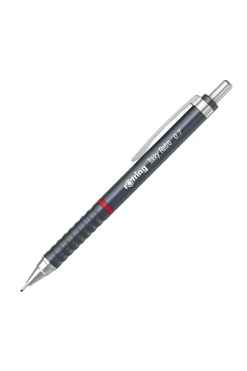 Rotring Versatil- Tikky Retro 0.7 Mm Metalik Gri