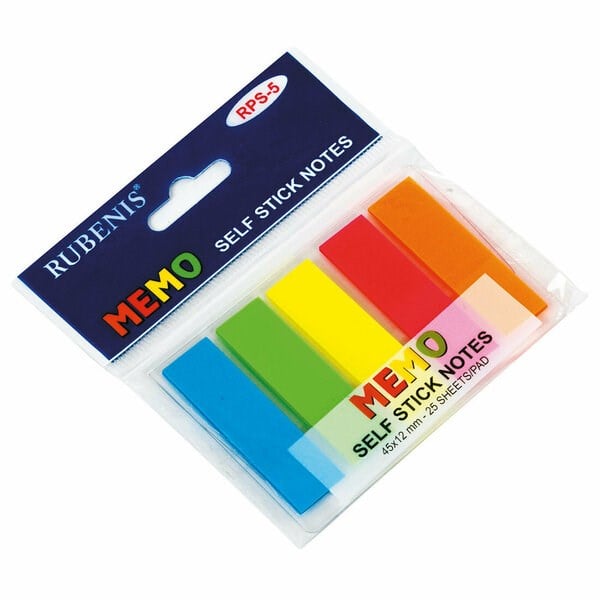 Rubenis Post-it 45x12 mm 
