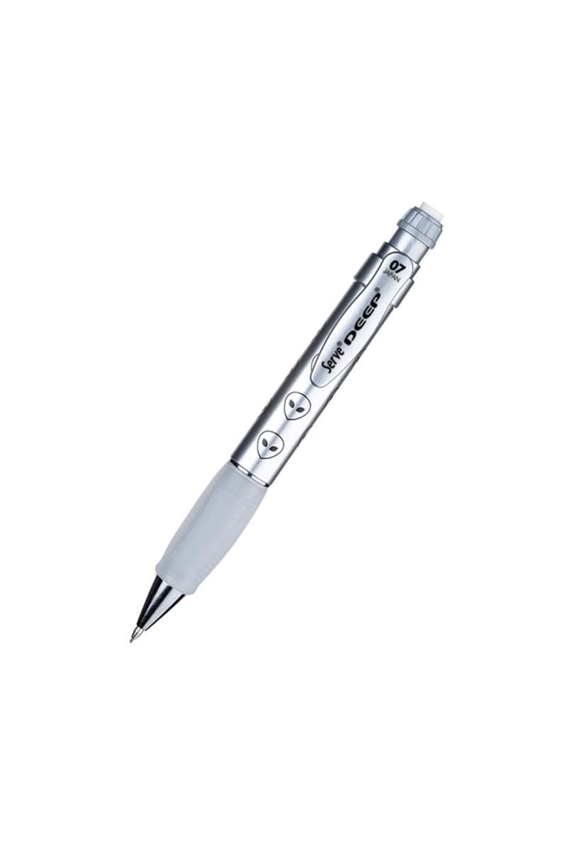 Serve Deep Uzay Versatil Kalem 0.7mm Metalik Gri Uzaylı