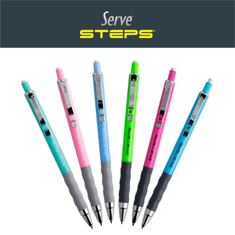 Serve Steps Versatil Fosforlu 0.7mm 36'lı Stand
