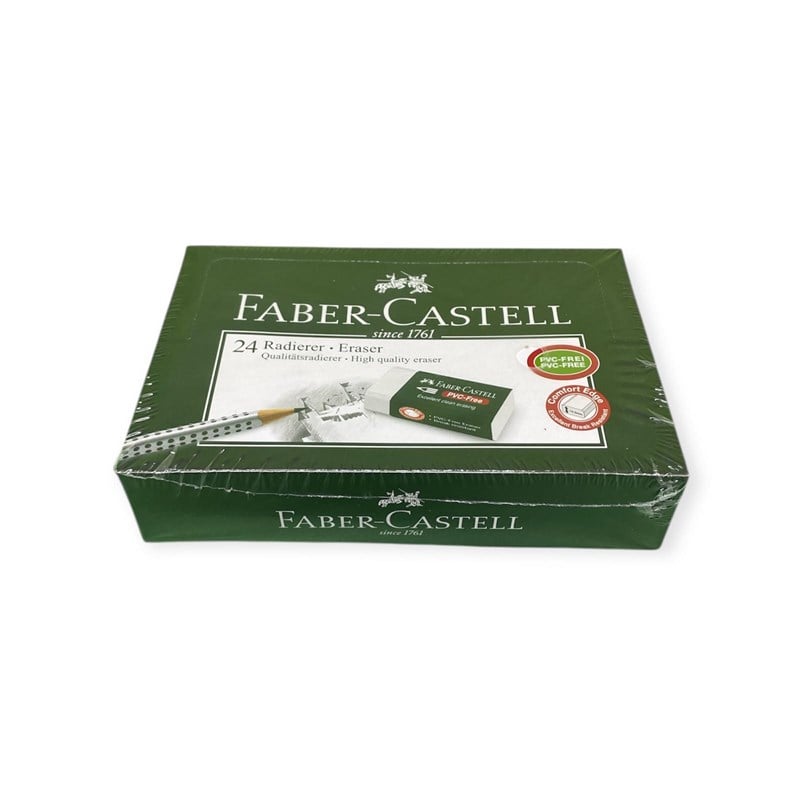 Silgi- Faber Castell Beyaz 24'lü
