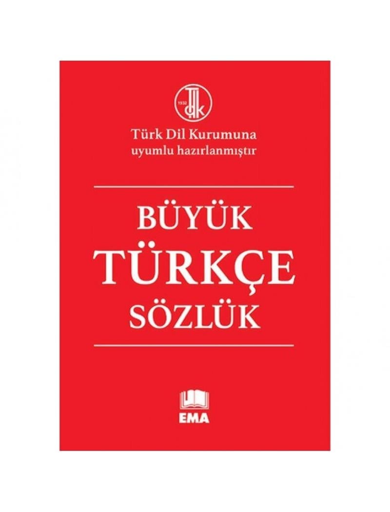 Sözlük- Türkçe B.boy Karton Kapak/emakitap