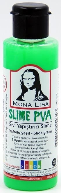 Südor 70 Ml Fosforlu Yeşil Slime 12'li Paket 