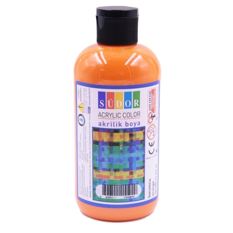 Südor Akrilik Boya 250 Ml Turuncu