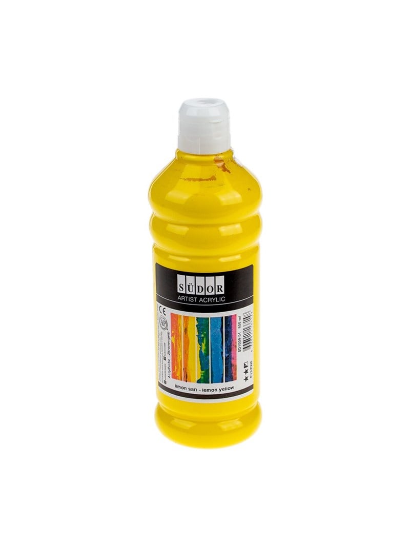 Südor Akrilik Boya Limon Sarı 500 ml SD1009-01 7148
