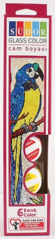 Südor Cam Boyası Su Bazlı Set 6x20ml