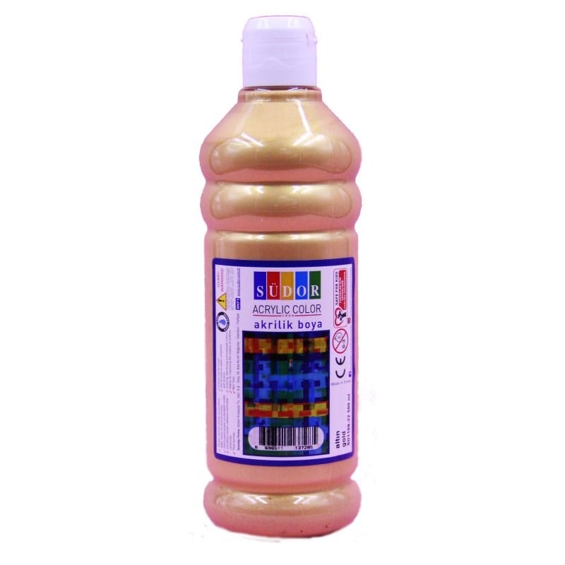 Südor Tek Renk Altın 500 Ml [sd1109] Akrilik Boya 