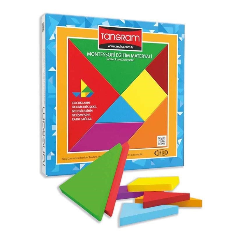 Tangram- 7 Parça Renkli