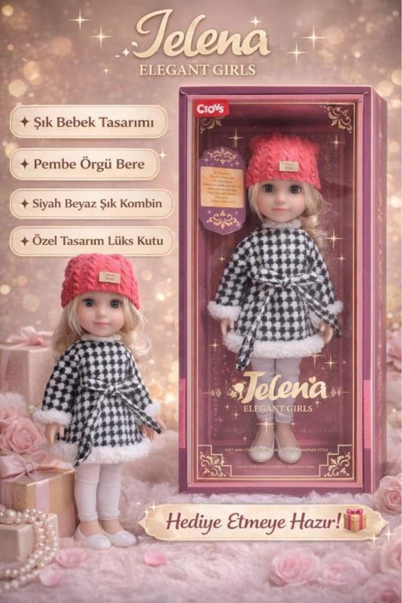 Tatlı Moda Oyuncak Bebek 16 Inch Ctoy-69001-10 