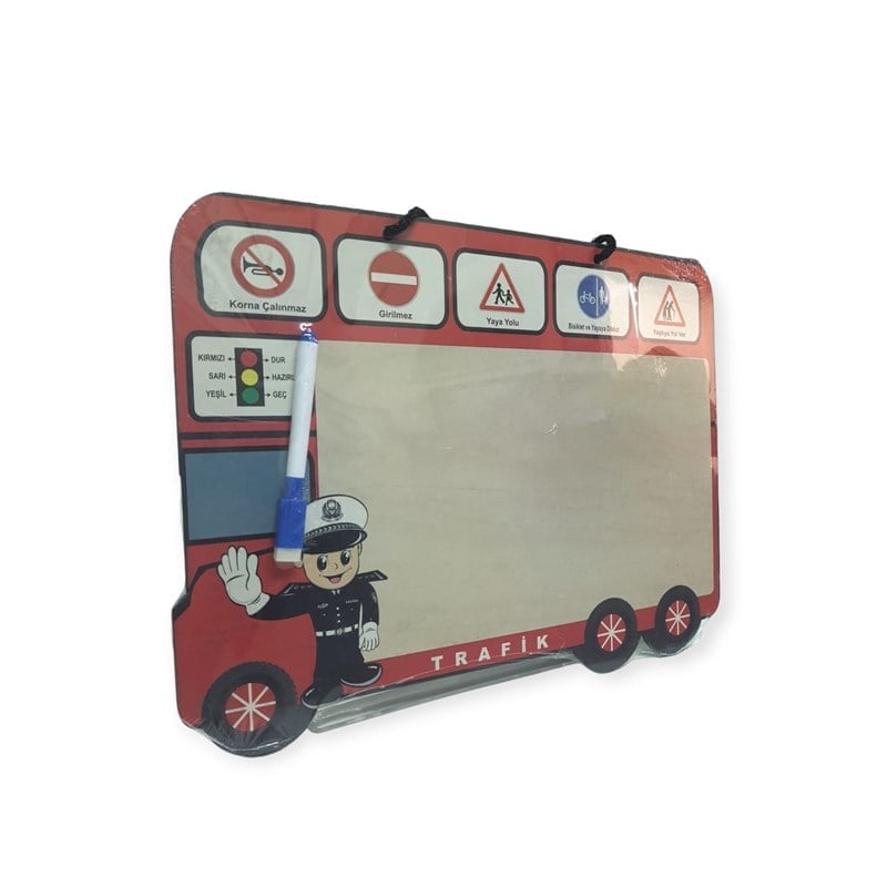 Time Toys Ahşap Yazı Tahtası Kalemli