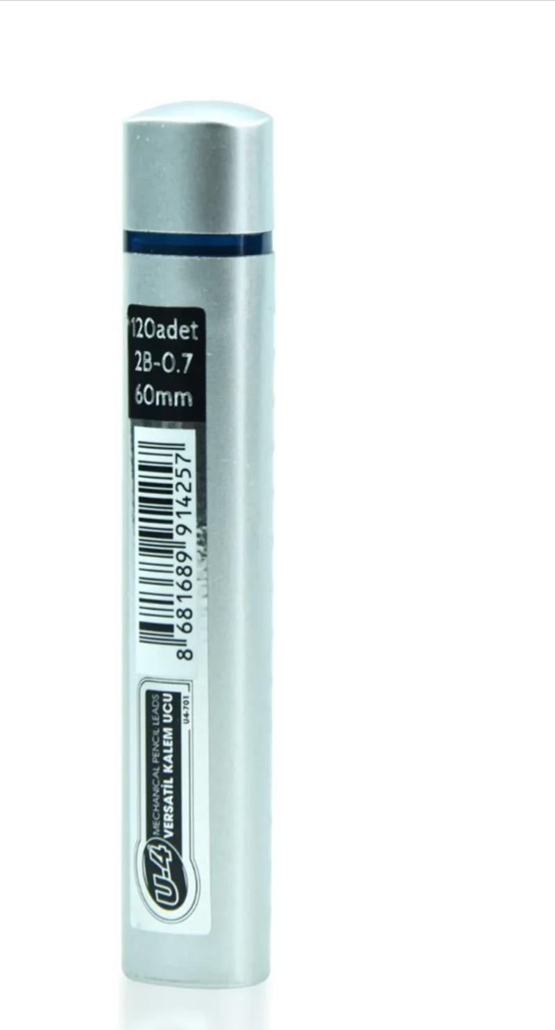 U4-701 0.7mm 60mm 120'li 12 Tüp Versatil kalem Ucu