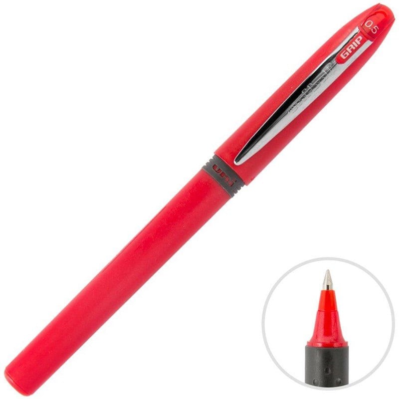 Uni Roller Kalem Grip Micro 0.5 Kırmızı