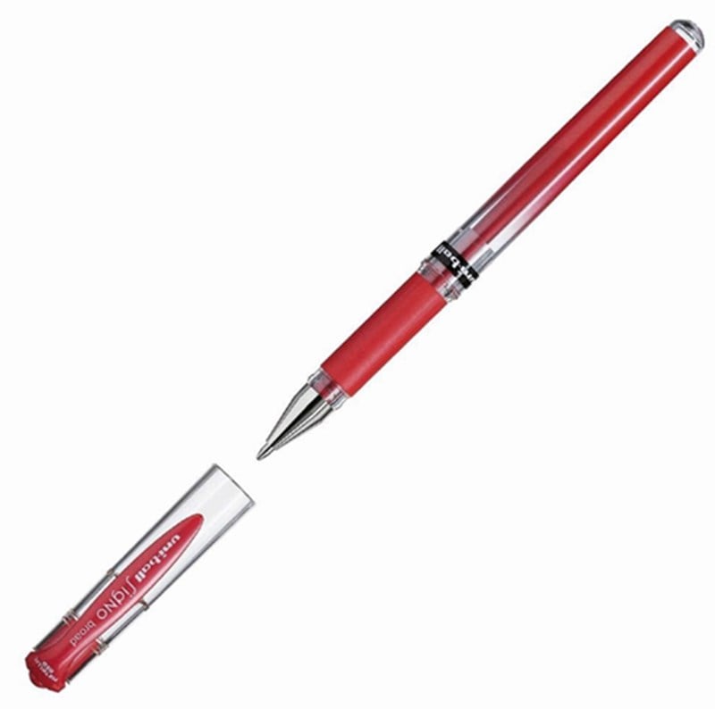 Roller Kalem- Uni Signo Broad 1.0 İmza Kırmızı [um-153]