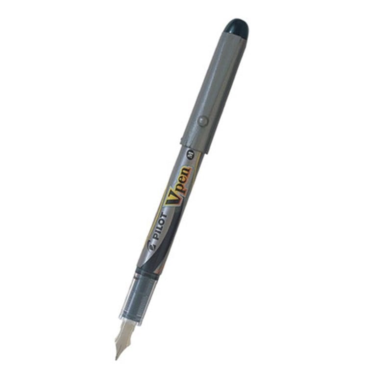 V-pen Roller Kalem Silver Siyah