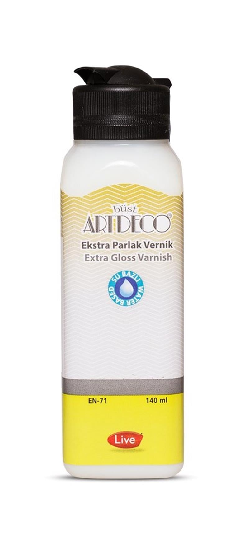 Vernik- Artdeco Su Bazlı Ekstra Parlak 140 Ml