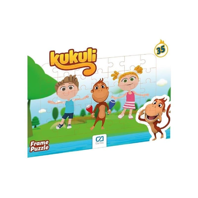 Yapboz- Ca.5137-5138 Kukulı Frame Puzzle 35