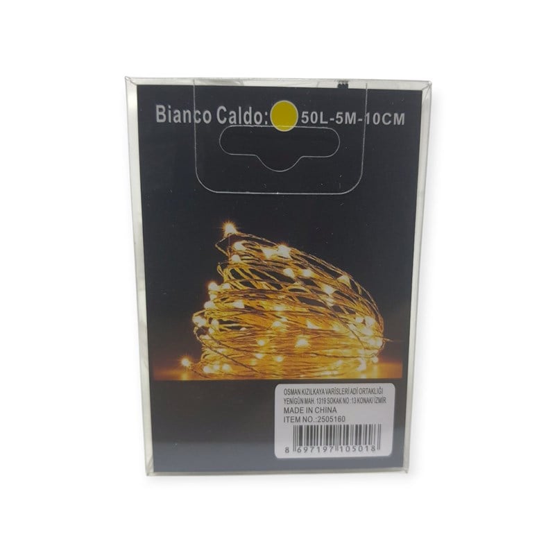 Yılbaşı Led Işık 5 Metre 50 Led