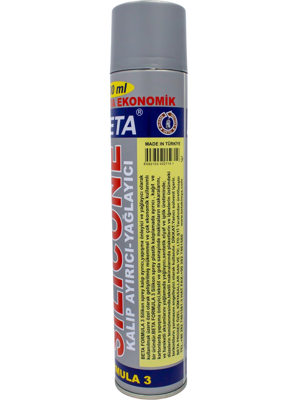 Beta Silikon Formula 3 Sprey 500ml