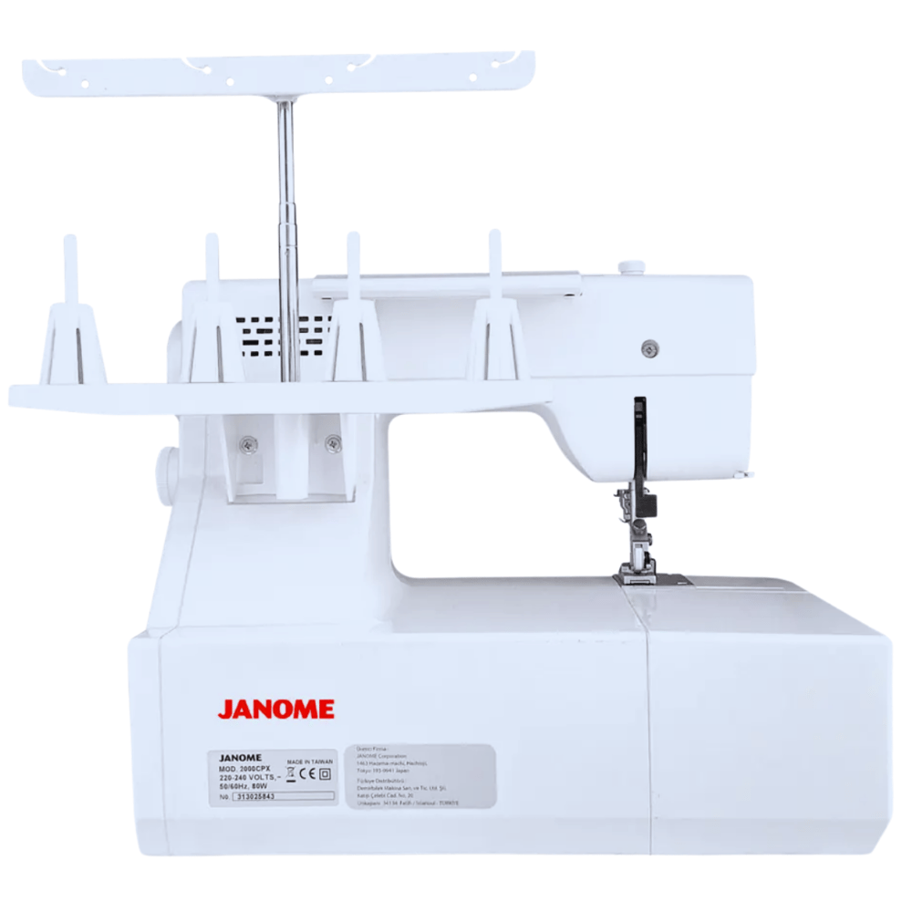 Janome 2000CPX Coverpro Ev Tipi Reçme Dikiş Makinesi