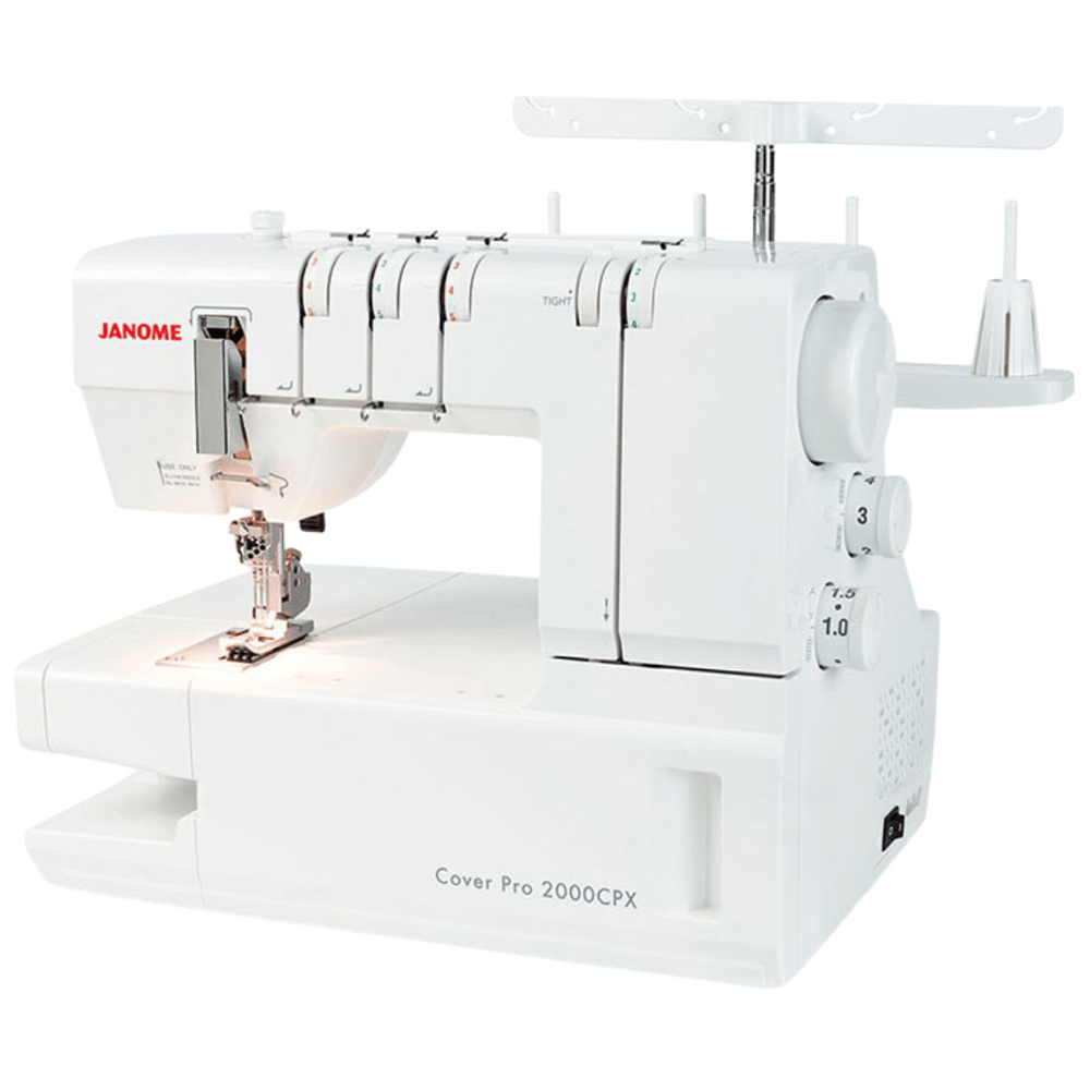 Janome 2000CPX Coverpro Ev Tipi Reçme Dikiş Makinesi