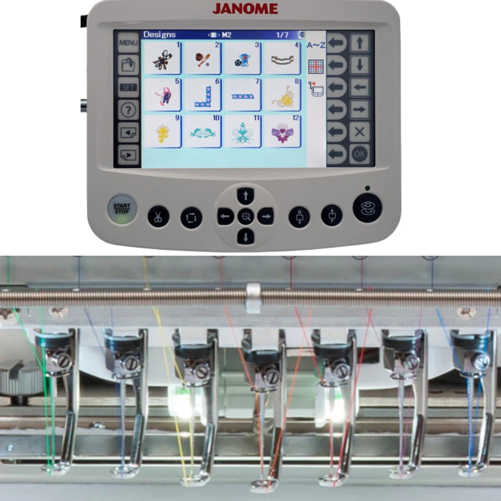 Janome MB7 Bilgisayarlı 7 İğneli Nakış Makinesi